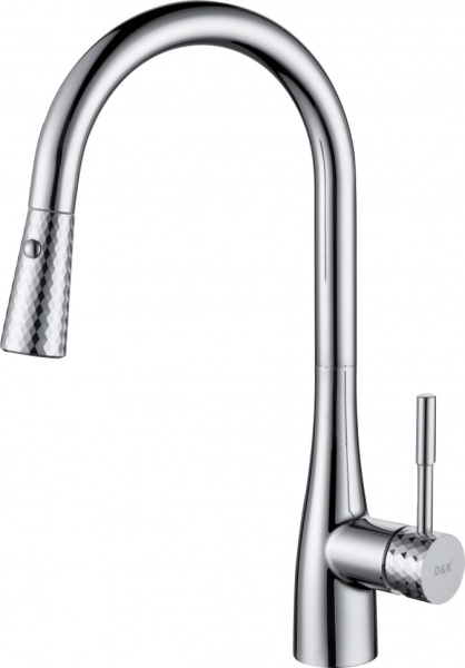 Смеситель для кухни D&K Rhein Schiller DA1462501С Хром