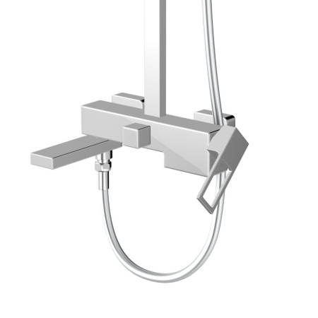 душевая система belbagno luce luc-vscm-nero черная матовая душевая система belbagno luce luc-vscm-nero черная матовая
