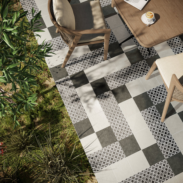 Керамогранит Kerama Marazzi Фреджио черный матовый SG1598N 20х20 см