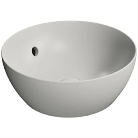 Раковина GSI Pura 885517 накладная, Ø40 см, Cenere opaco (Серый матовый)