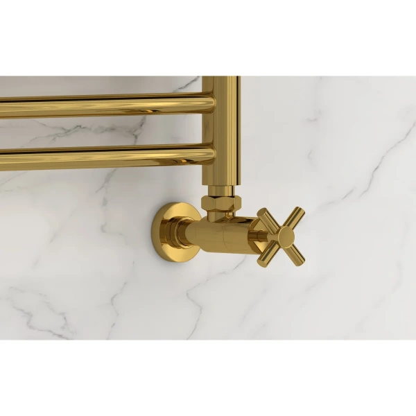 вентиль запорный угловой сунержа 03-1408-1212 1/2"x1/2" ш/ш, золотой